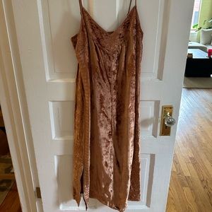 NWT Anthropologie Velvet Dress